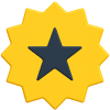 user badge